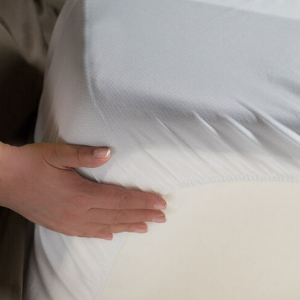 TERRY MATTRESS BED PROTECTOR 100% COTTON & WATERPROOF ALL SIZES