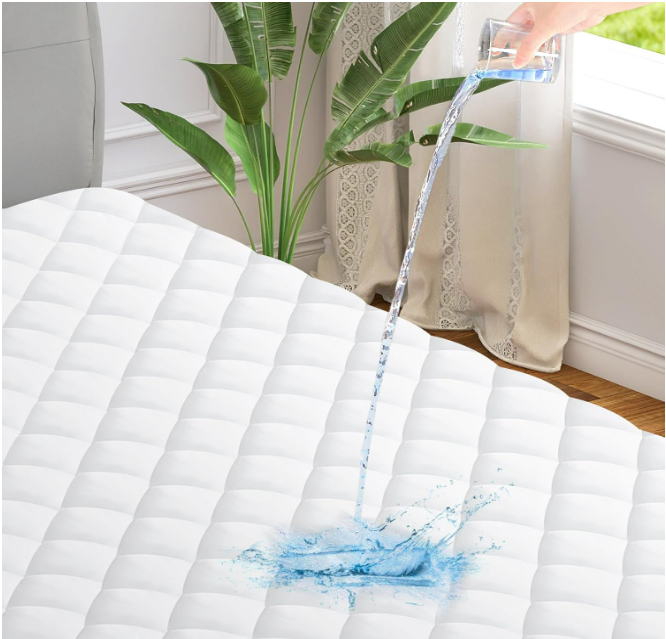 Quilted Mattress Protector Extra Deep Mattress Bed Cover